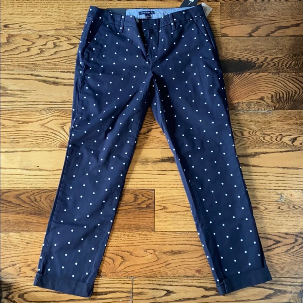 NWT Tommy Hilfiger Stretch Slim Star Chino Pants